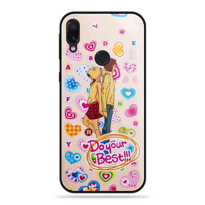 Designer Soft TPU Fancy Back Case Cover for Mi Redmi Note 7 Pro (24 PCS. SET)