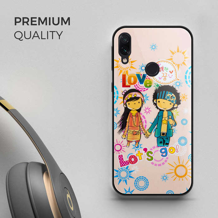 Designer Soft TPU Fancy Back Case Cover for Mi Redmi Note 7 Pro