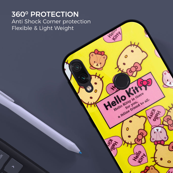 Designer Soft TPU Fancy Back Case Cover for Mi Redmi Note 7 Pro