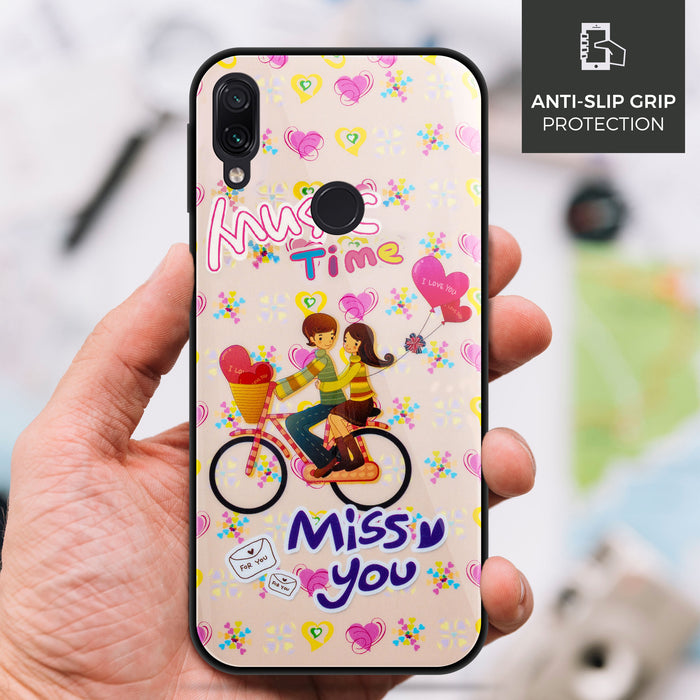 Designer Soft TPU Fancy Back Case Cover for Mi Redmi Note 7 Pro
