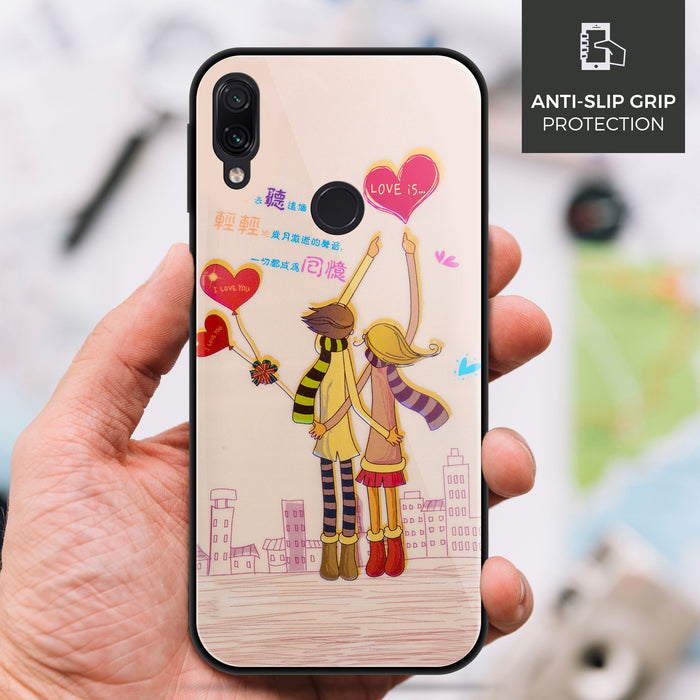 Designer Soft TPU Fancy Back Case Cover for Mi Redmi Note 7 Pro