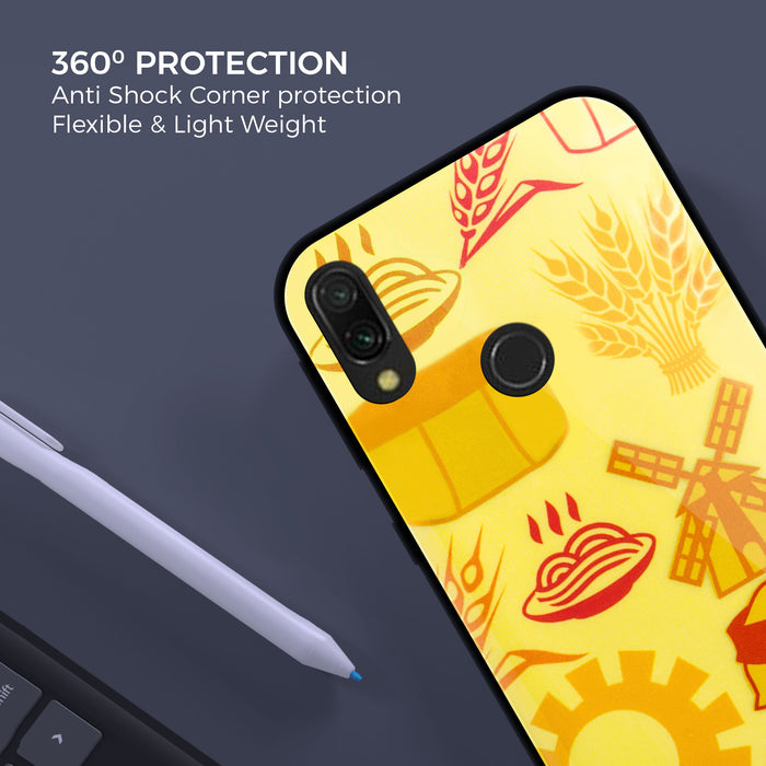 Designer Soft TPU Fancy Back Case Cover for Mi Redmi Y3
