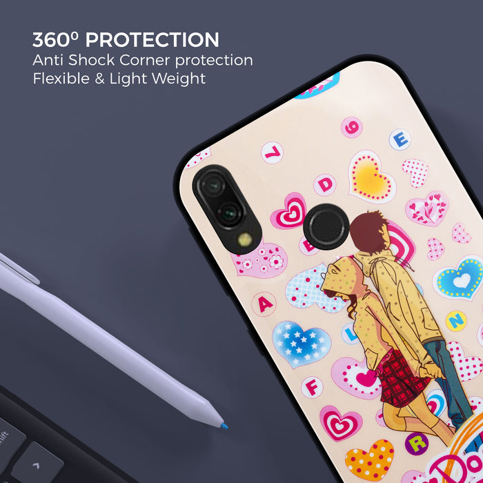 Designer Soft TPU Fancy Back Case Cover for Mi Redmi Y3