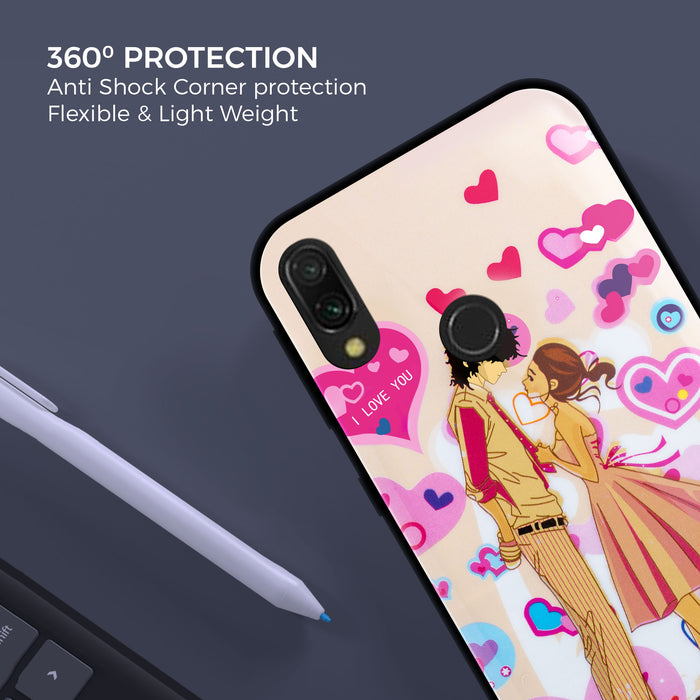 Designer Soft TPU Fancy Back Case Cover for Mi Redmi Y3