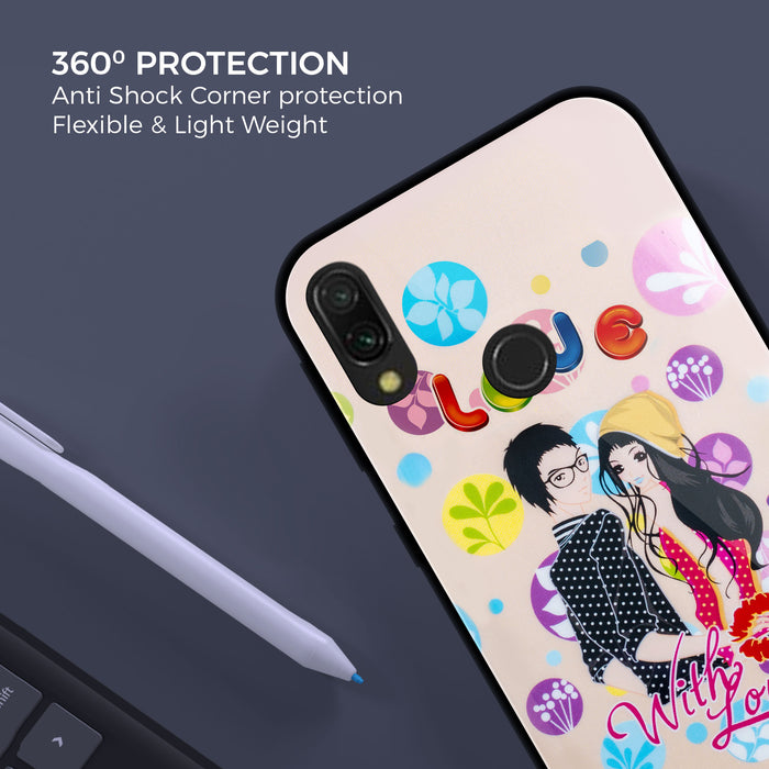 Designer Soft TPU Fancy Back Case Cover for Mi Redmi Y3