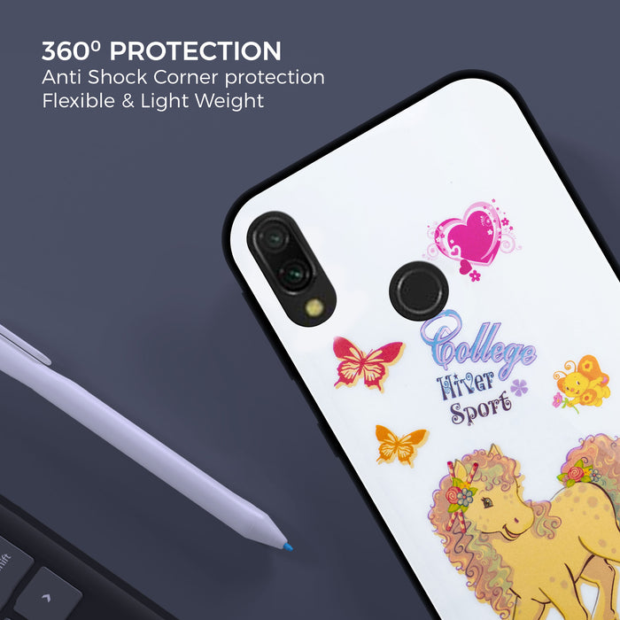 Designer Soft TPU Fancy Back Case Cover for Mi Redmi Y3