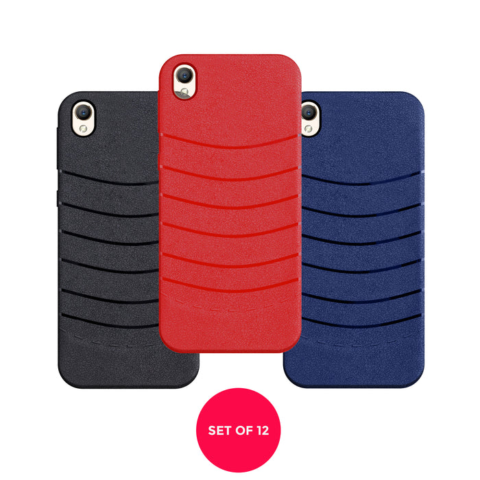 Designer Soft TPU Fancy Case cover for A37 (12 PCS. SET)