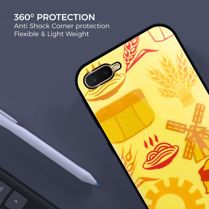 Designer Soft TPU Fancy Back Case Cover for Oppo K1
