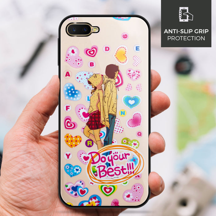 Designer Soft TPU Fancy Back Case Cover for Oppo K1