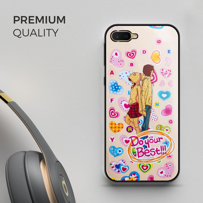 Designer Soft TPU Fancy Back Case Cover for Oppo K1