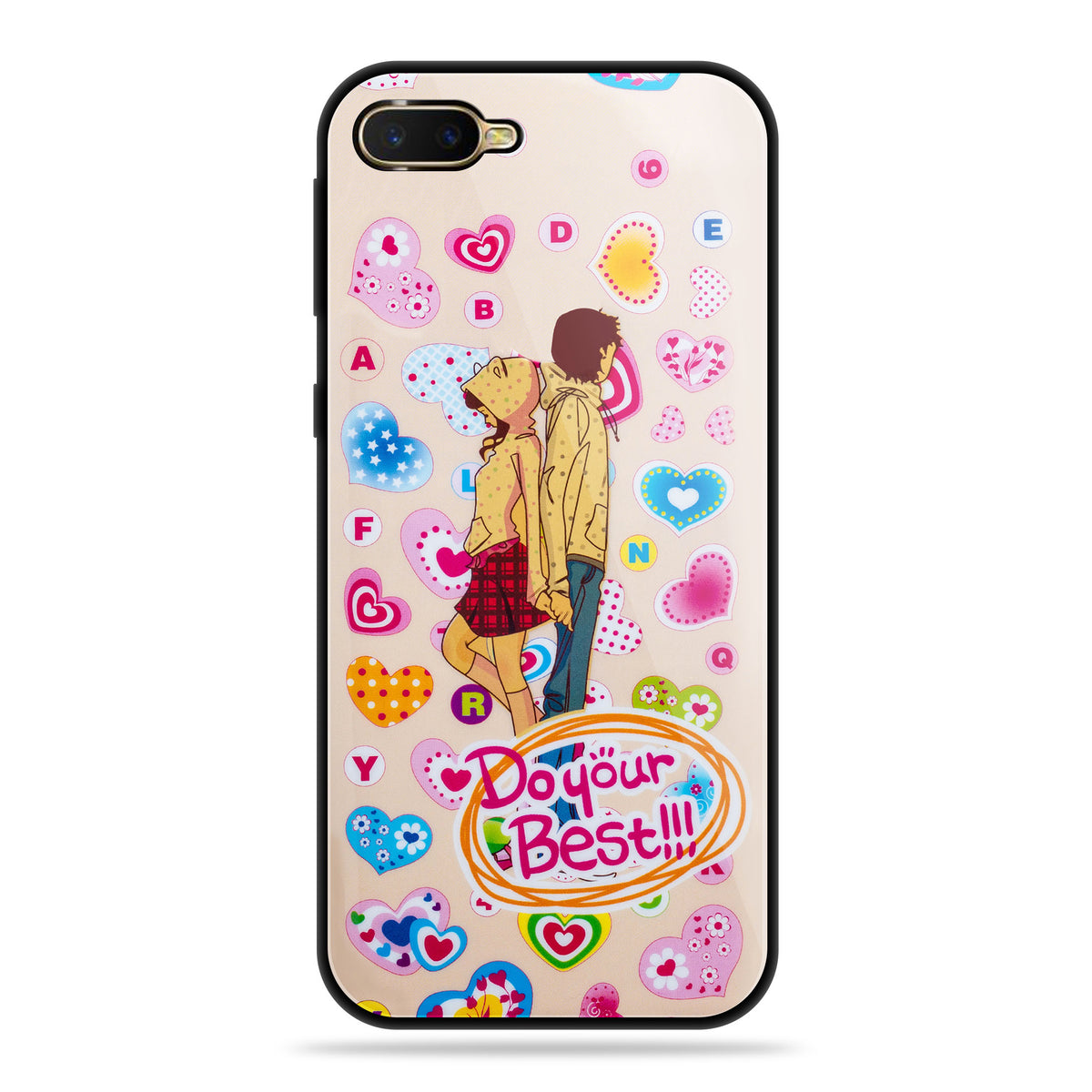 Designer Soft TPU Fancy Back Case Cover for Oppo K1