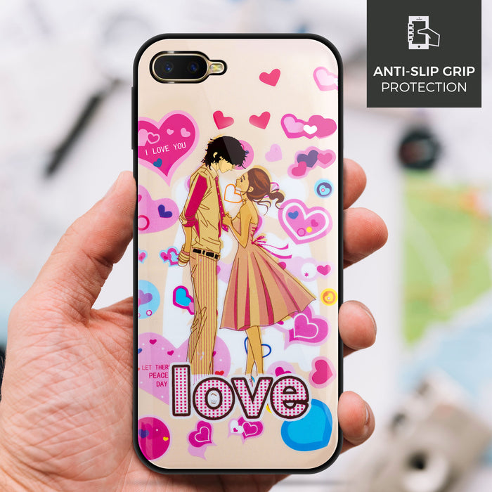 Designer Soft TPU Fancy Back Case Cover for Oppo K1