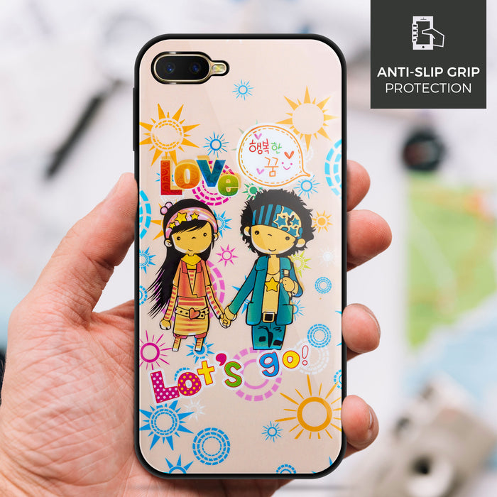 Designer Soft TPU Fancy Back Case Cover for Oppo K1