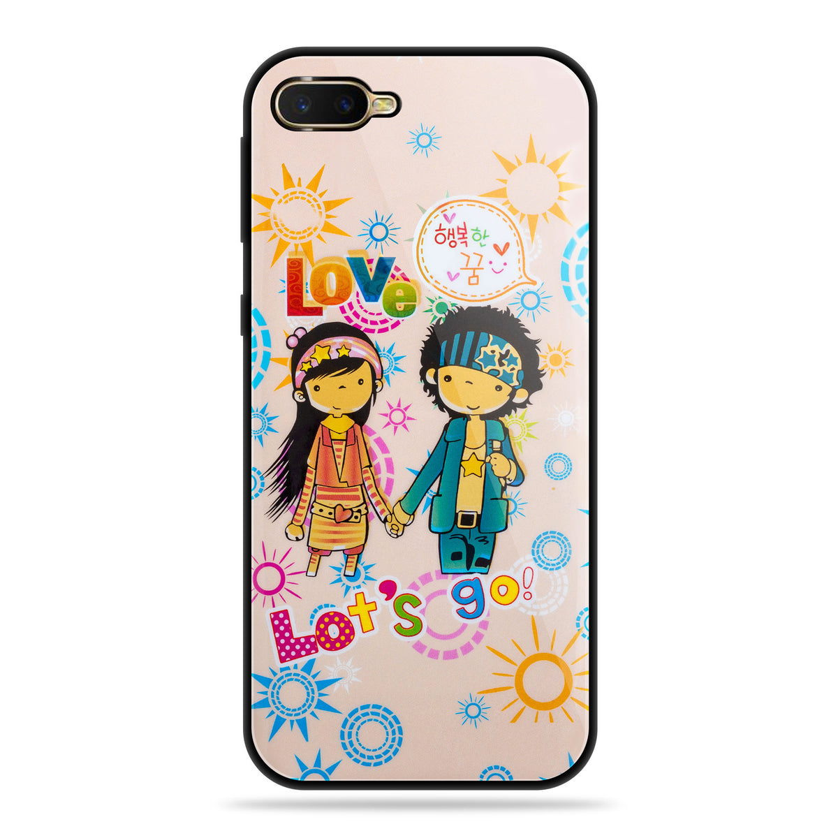 Designer Soft TPU Fancy Back Case Cover for Oppo K1