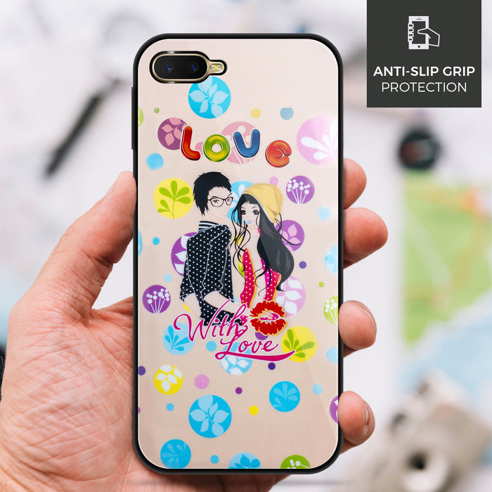 Designer Soft TPU Fancy Back Case Cover for Oppo K1