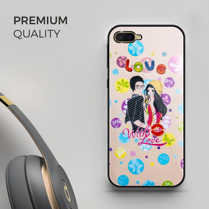 Designer Soft TPU Fancy Back Case Cover for Oppo K1