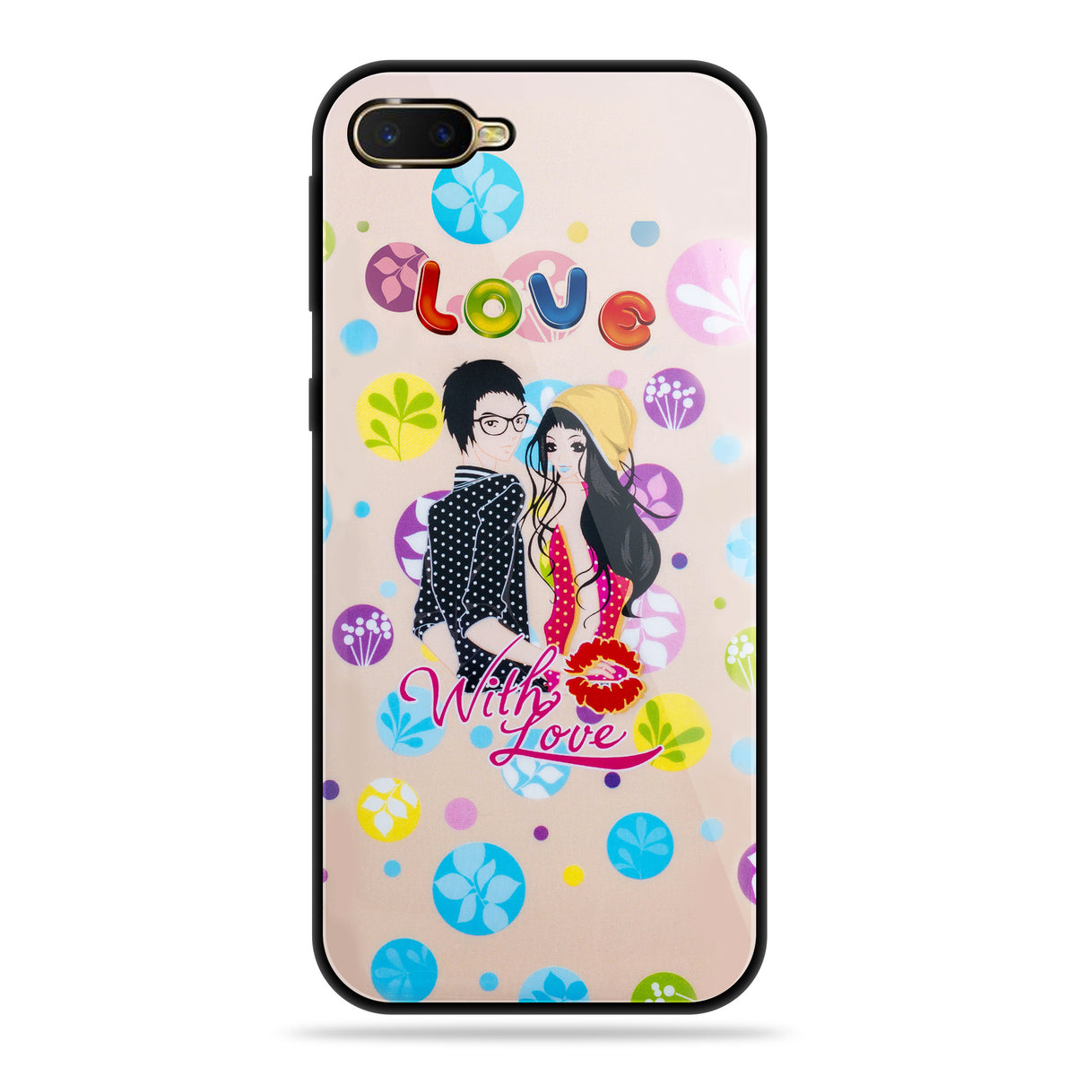 Designer Soft TPU Fancy Back Case Cover for Oppo K1