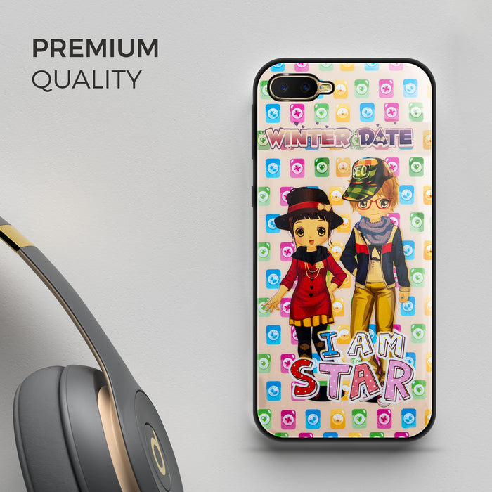 Designer Soft TPU Fancy Back Case Cover for Oppo K1