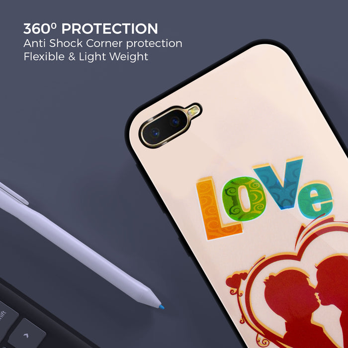 Designer Soft TPU Fancy Back Case Cover for Oppo K1