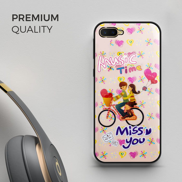 Designer Soft TPU Fancy Back Case Cover for Oppo K1