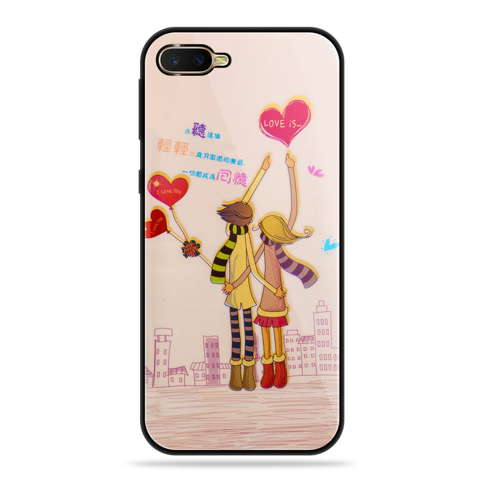 Designer Soft TPU Fancy Back Case Cover for Oppo K1