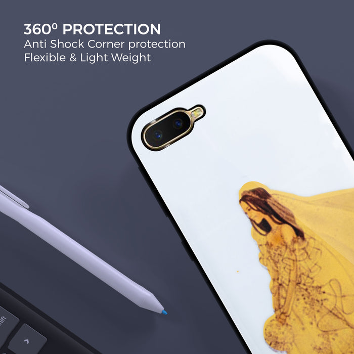 Designer Soft TPU Fancy Back Case Cover for Oppo K1