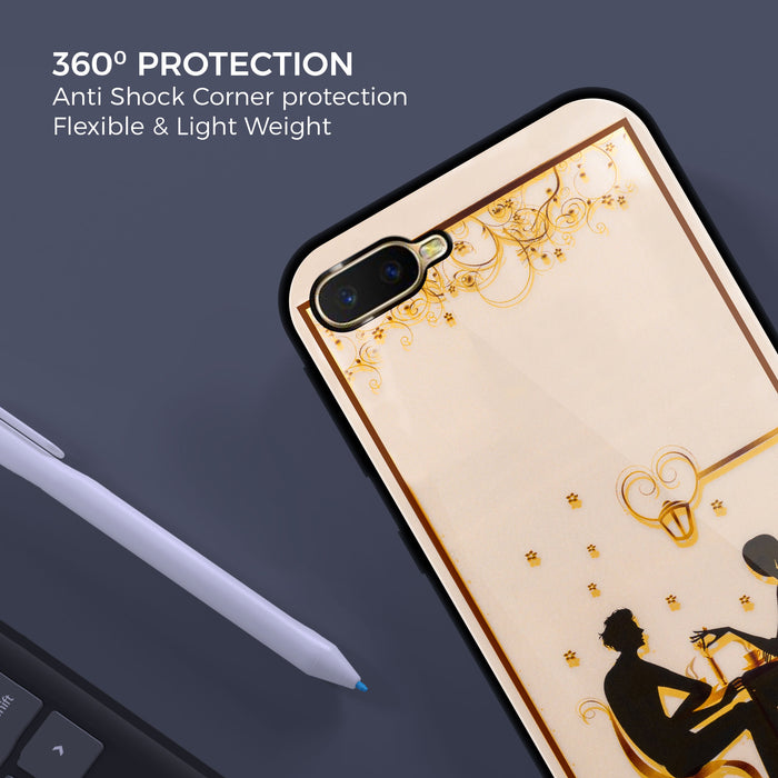 Designer Soft TPU Fancy Back Case Cover for Oppo K1