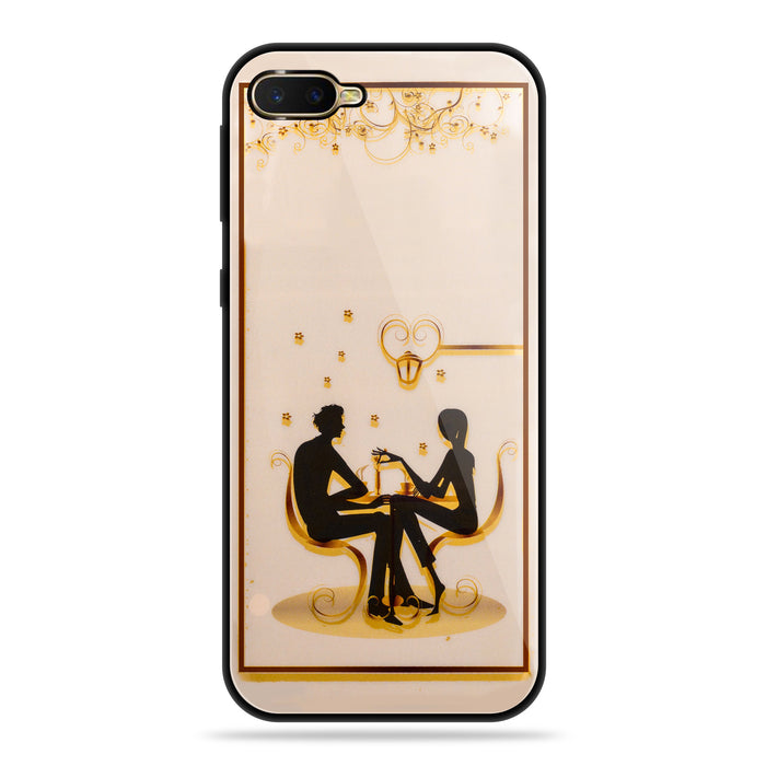 Designer Soft TPU Fancy Back Case Cover for Oppo K1