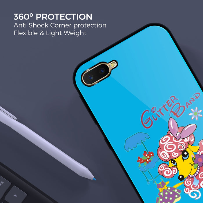 Designer Soft TPU Fancy Back Case Cover for Oppo K1