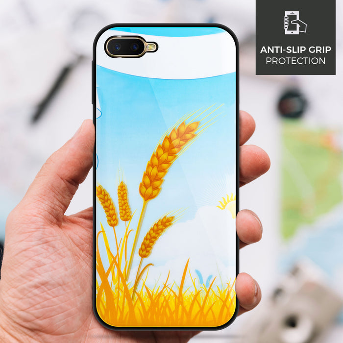 Designer Soft TPU Fancy Back Case Cover for Oppo K1