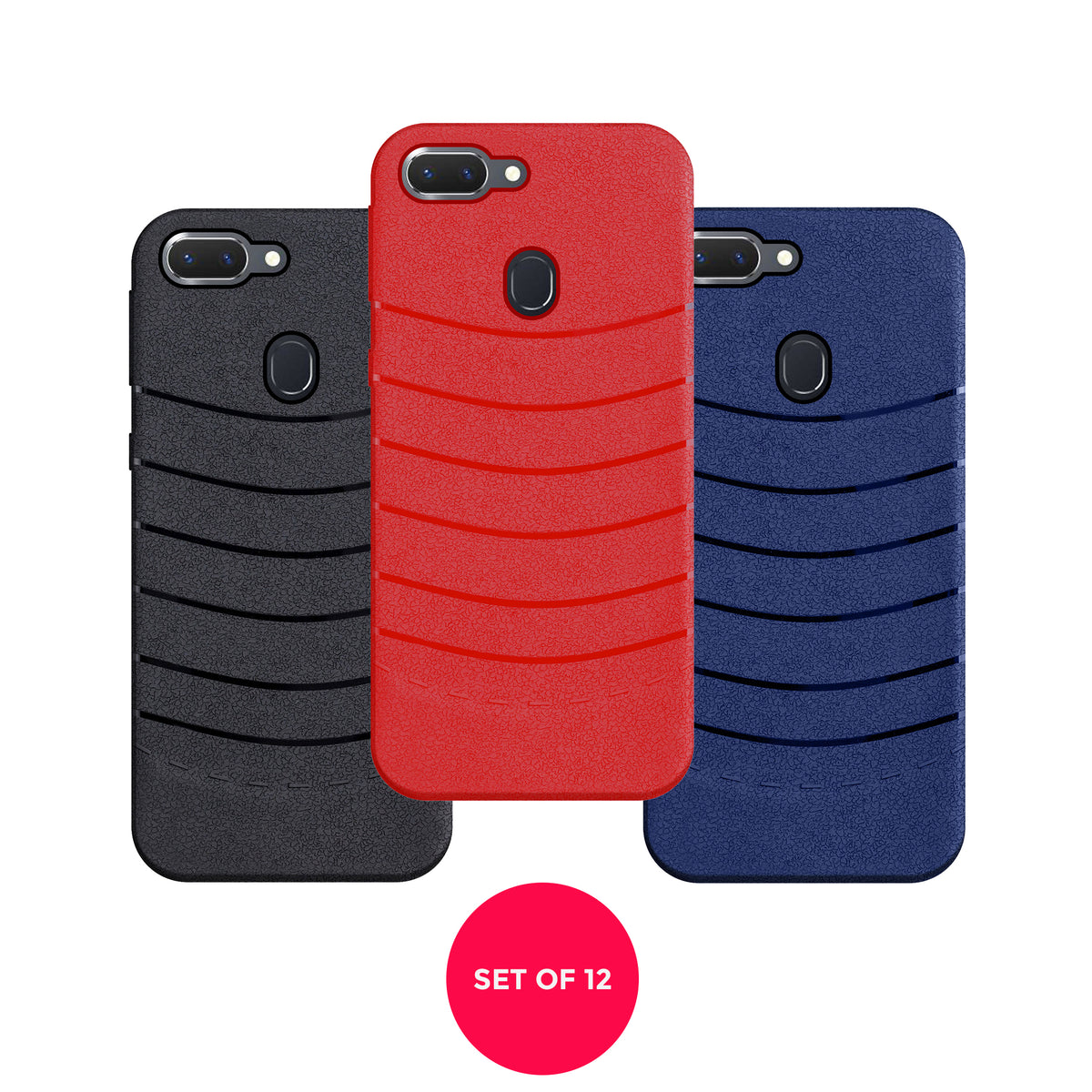 Designer Soft TPU Fancy Case cover for Real Me 2 Pro (12 PCS. SET)