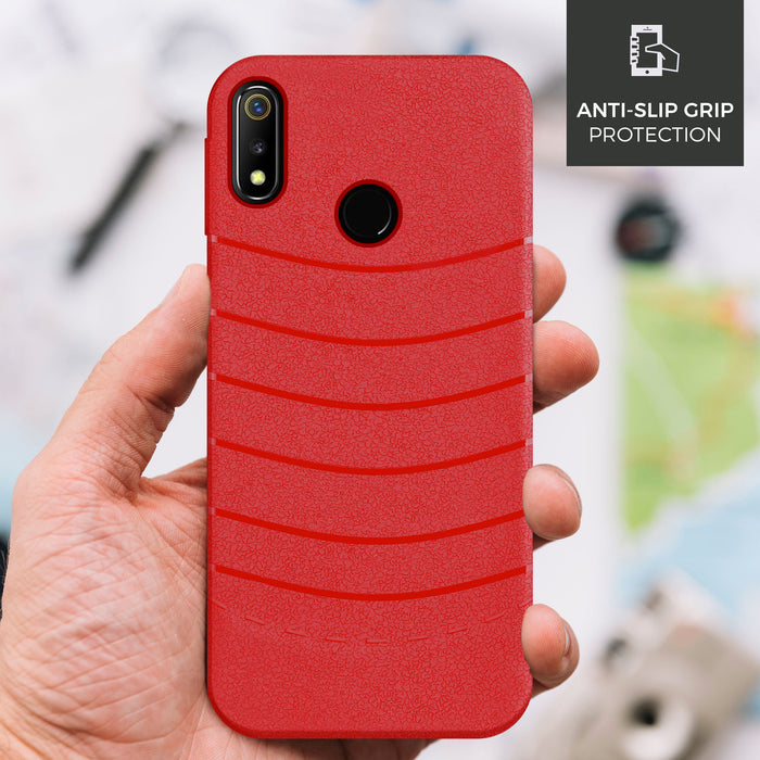 Designer Soft TPU Fancy Case cover for Real Me 3