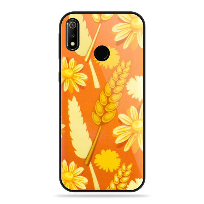 Designer Soft TPU Fancy Back Case Cover for Real Me3 (24 PCS. SET)