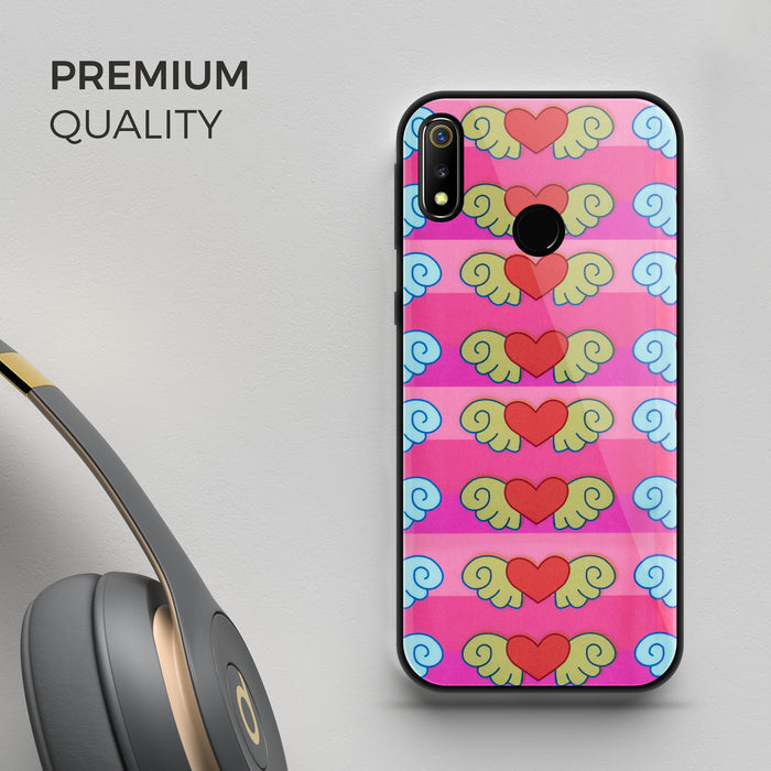 Designer Soft TPU Fancy Back Case Cover for Real Me3