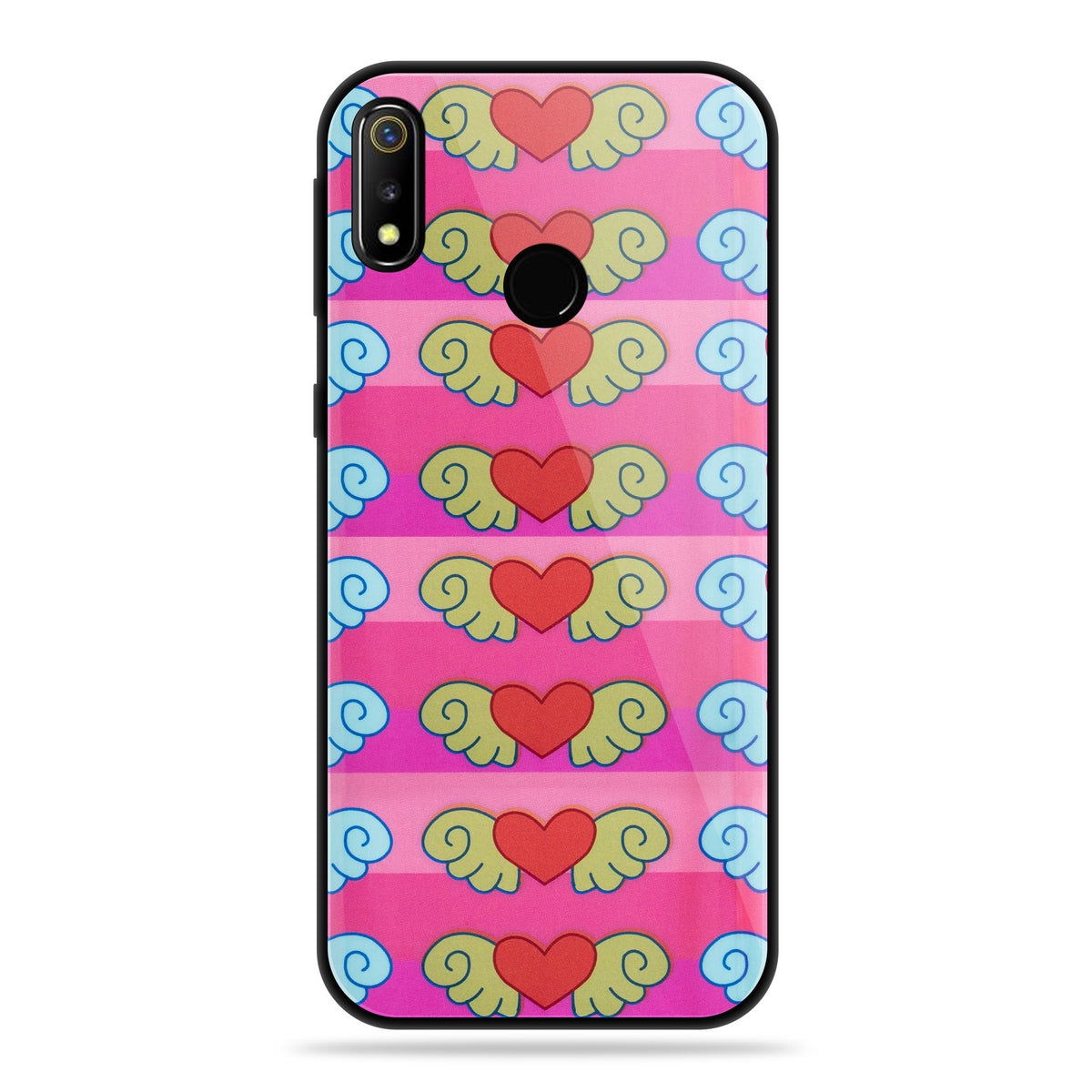 Designer Soft TPU Fancy Back Case Cover for Real Me3