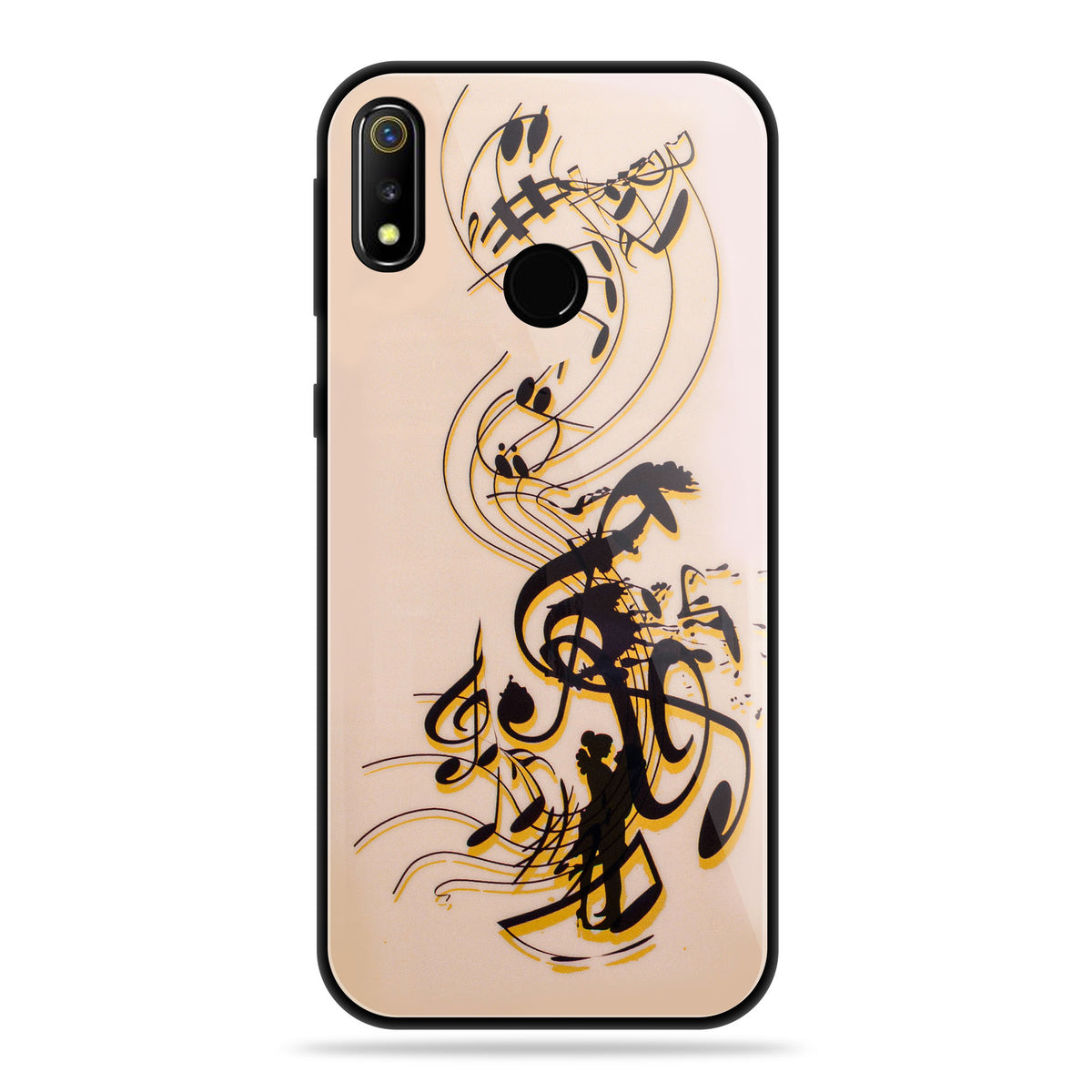 Designer Soft TPU Fancy Back Case Cover for Real Me3