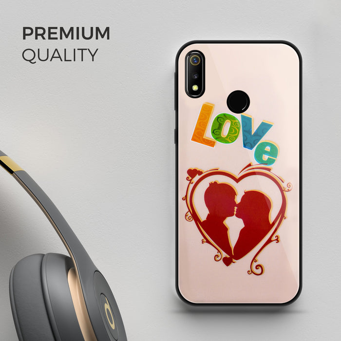 Designer Soft TPU Fancy Back Case Cover for Real Me3