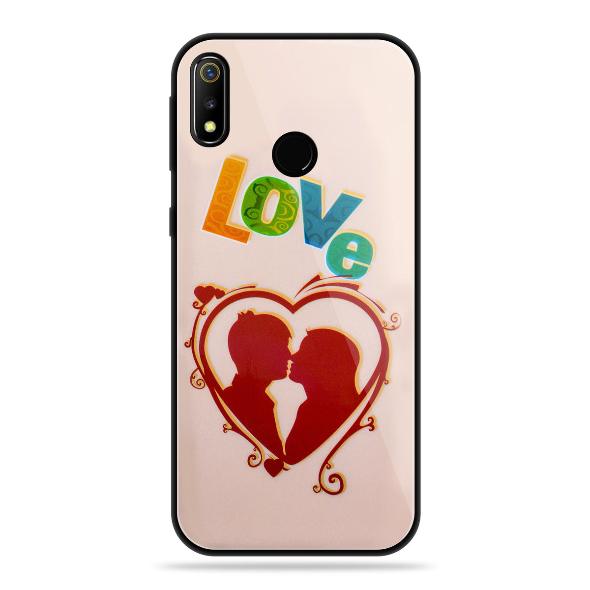 Designer Soft TPU Fancy Back Case Cover for Real Me3