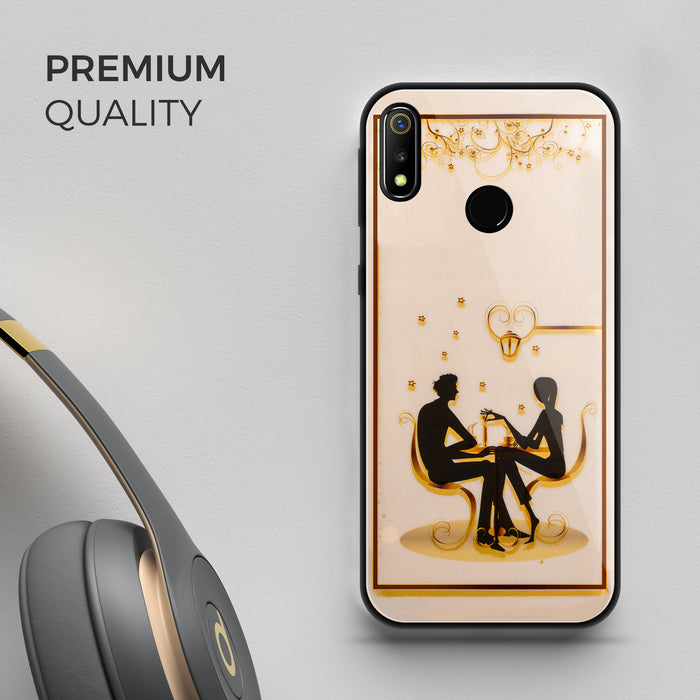 Designer Soft TPU Fancy Back Case Cover for Real Me3