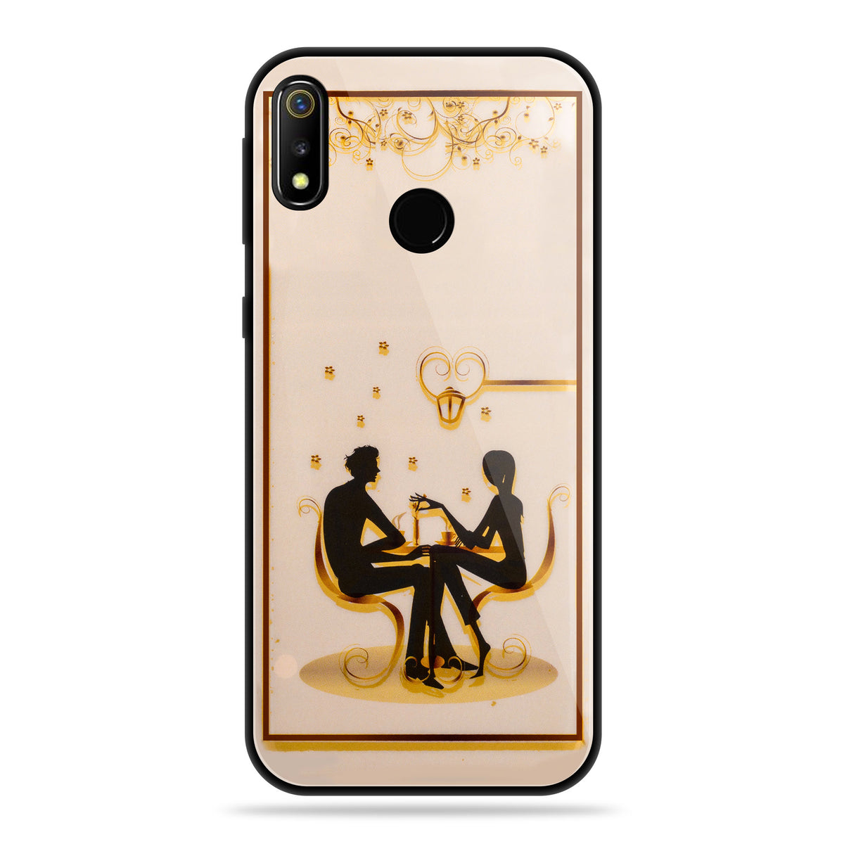 Designer Soft TPU Fancy Back Case Cover for Real Me3