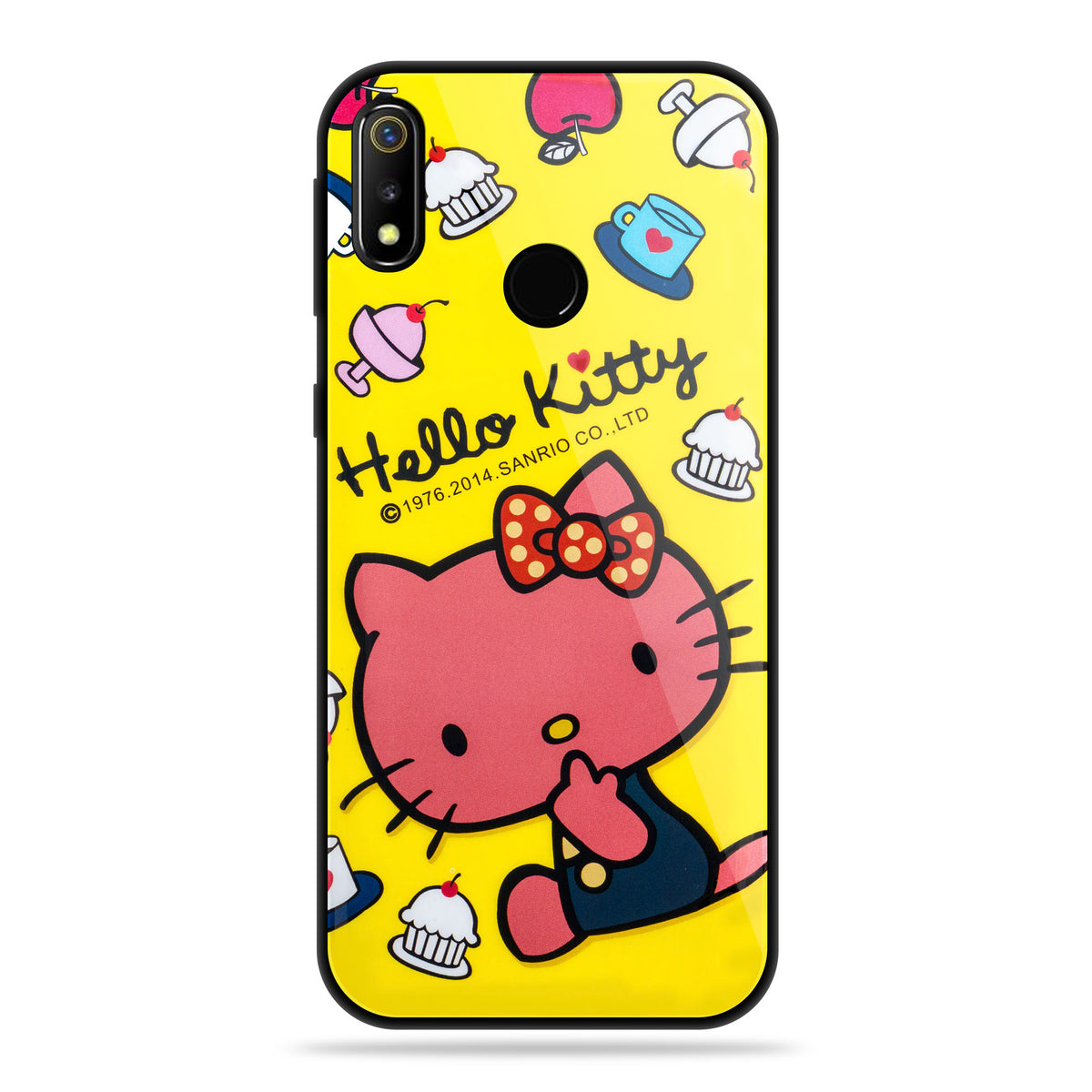 Designer Soft TPU Fancy Back Case Cover for Real Me3