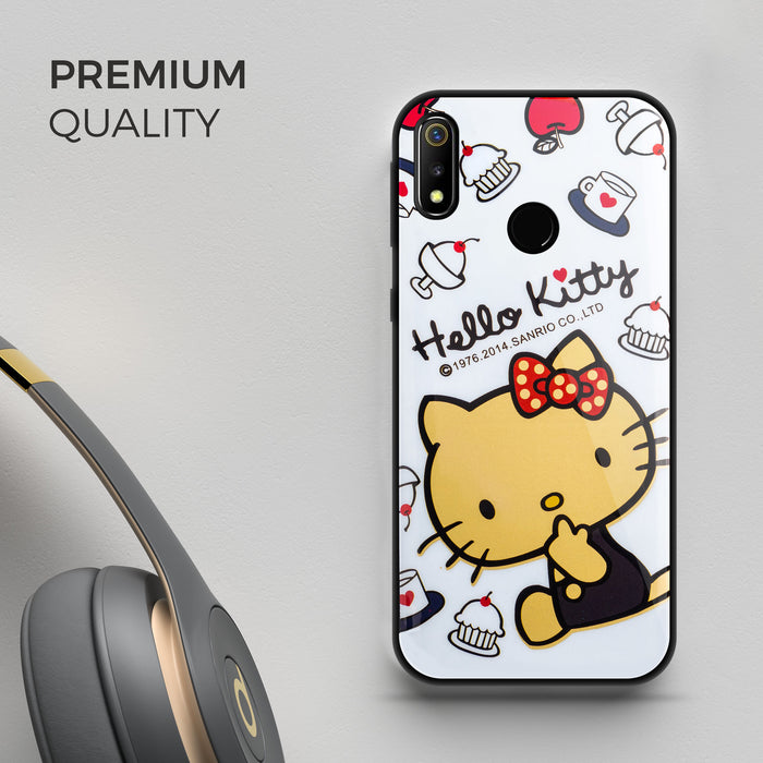 Designer Soft TPU Fancy Back Case Cover for Real Me3