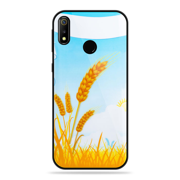 Designer Soft TPU Fancy Back Case Cover for Real Me3