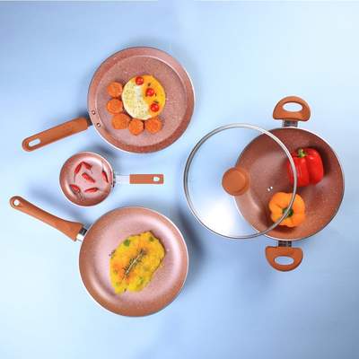 Wonderchef Rose Gold Set-