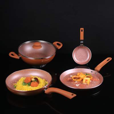 Wonderchef Rose Gold Set-