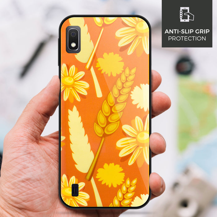 Designer Soft TPU Fancy Back Case Cover for Samsung A10