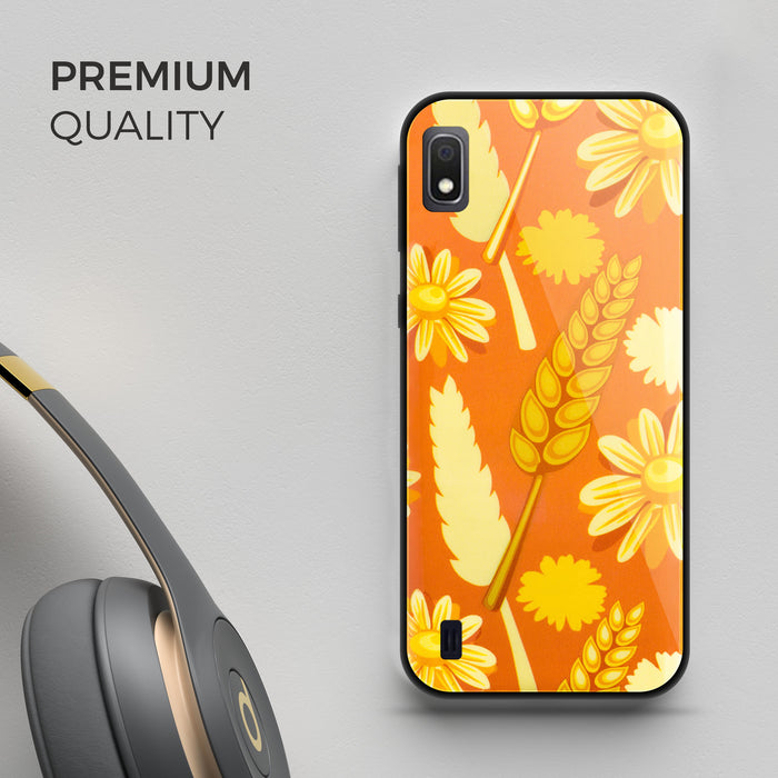 Designer Soft TPU Fancy Back Case Cover for Samsung A10