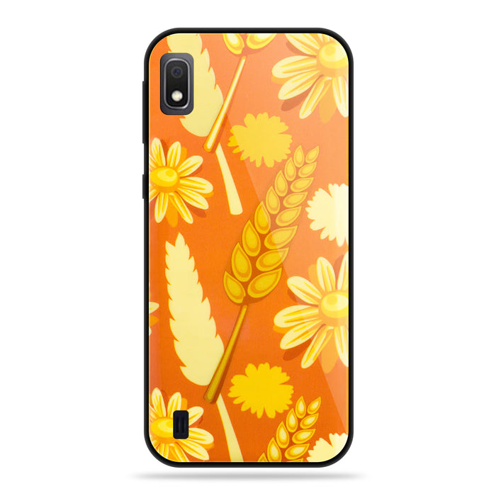 Designer Soft TPU Fancy Back Case Cover for Samsung A10 (24 PCS. SET)