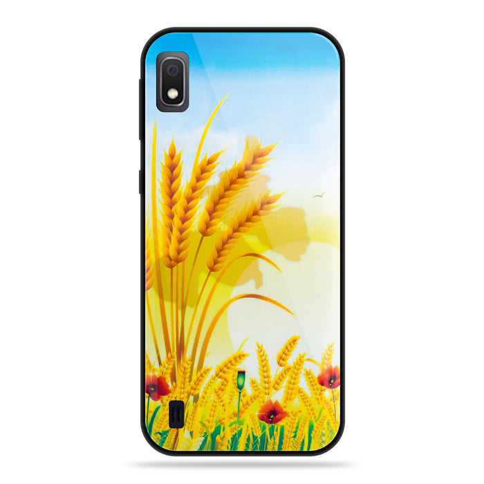 Designer Soft TPU Fancy Back Case Cover for Samsung A10 (24 PCS. SET)