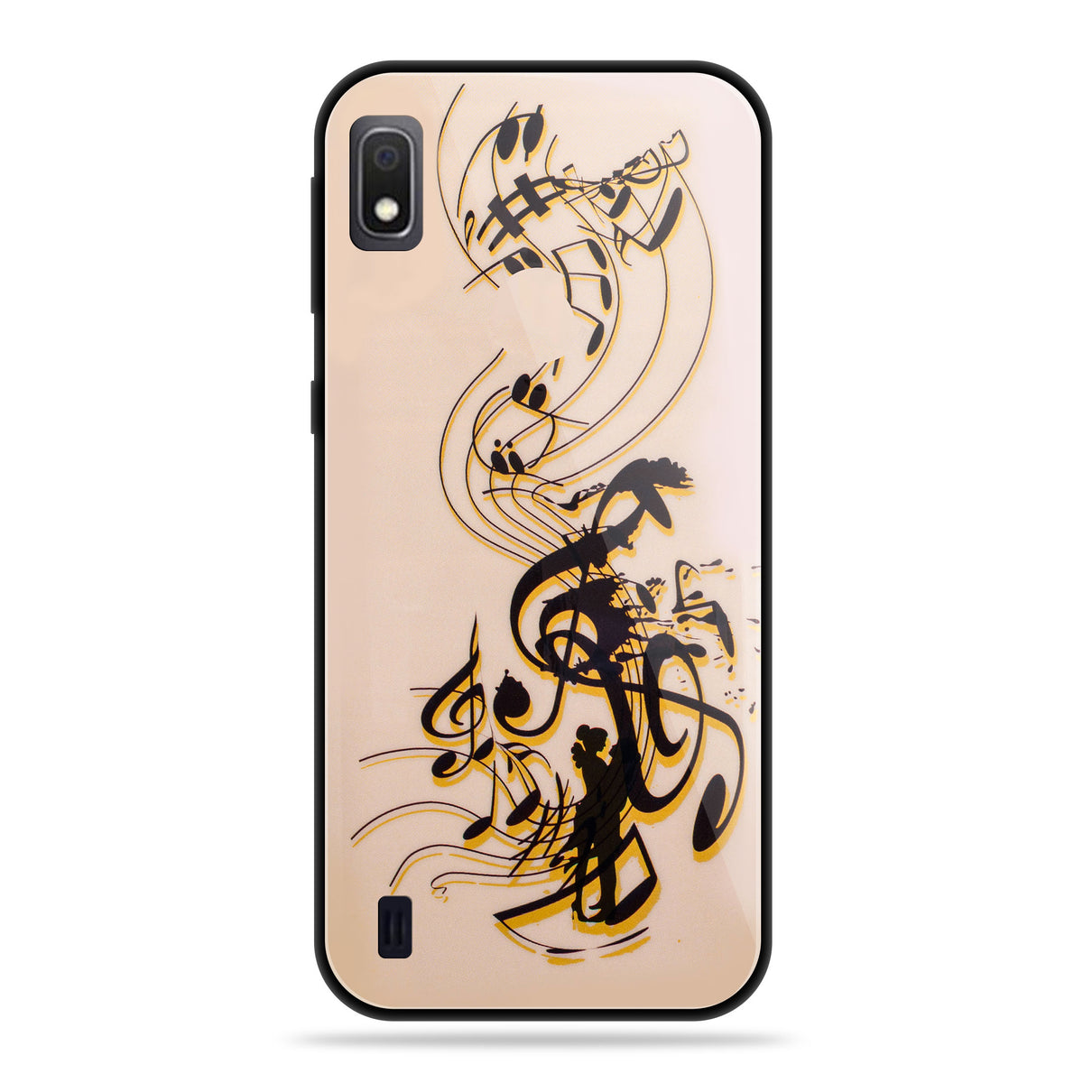 Designer Soft TPU Fancy Back Case Cover for Samsung A10